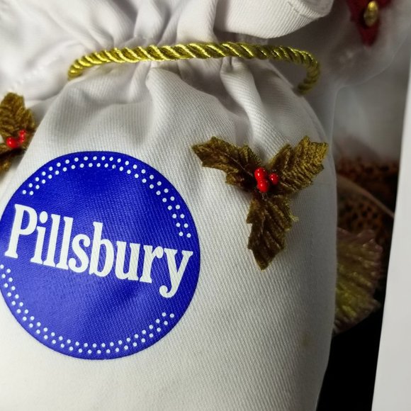 Rare Santa Doughboy Porcelain Collector’s Doll L.E. Danbury Mint & Pillsbury Co. - Picture 6 of 16